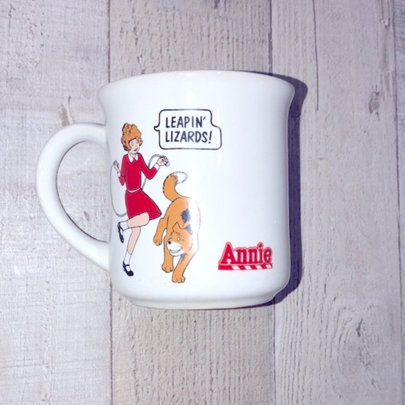 Annie leaping lizards vintage mug - Picture 5 of 8